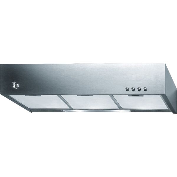 baraldi 01qua060st38 cappa cucina aspirante da incasso sottopensile larghezza 60 cm colore inox - 01qua060st38