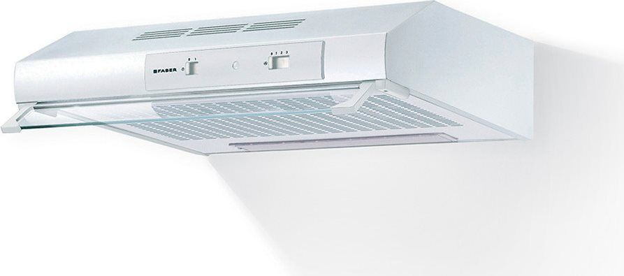 faber 300.0557.488 cappa cucina aspirante sottopensile incasso larghezza 90 cm frontalino in vetro colore cappa bianco - 300.0557.488 tch04-741 pluswh19a