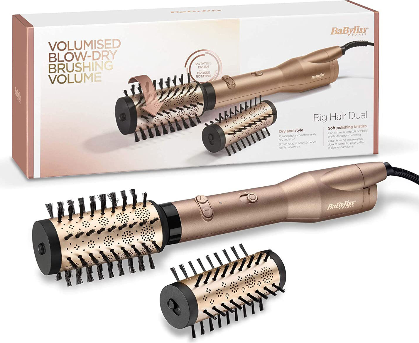 babyliss as952e modellatore capelli big hair dual - as952e