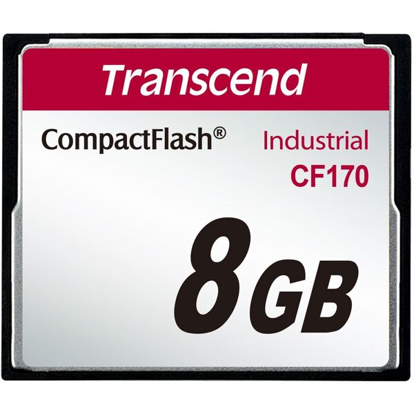 transcend ts8gcf170 scheda di memoria 8 gb compactflash mlc - cf170 ts8gcf170