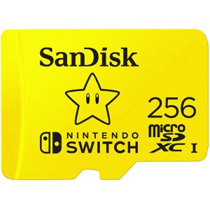 Sdsqxao-256g-gnczn Micro Sdxc Sandisk 256gb Per Nintendo Switch - Sdsqxao-256g-gnczn