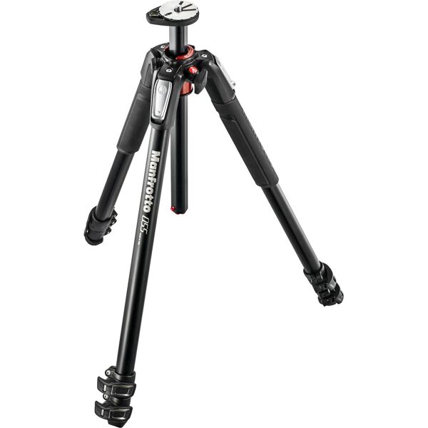 manfrotto mt055xpro3 treppiede senza testa treppiedi 055 a 3 sezioni alluminio - mt055xpro3