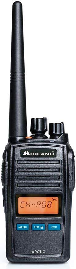 midland c1240 walkie talkie radio ricetrasmittente marino 57 canali vox squelch funzione emergenza frequenze tx mhz potenza uscita 5 watt - c1240 arctic marino vhf