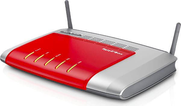 avm 20002650 Outlet - Modem Router Wireless 4g 3g Access Point Wifi Wlan 450 Mbit/s Adsl 2+ Colore Rosso - 20002650 Fritz!Box 3272