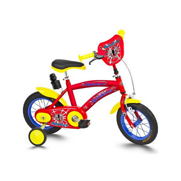 cicli roveco 801 bici bambino 12 spider con borraccia rosso - 801