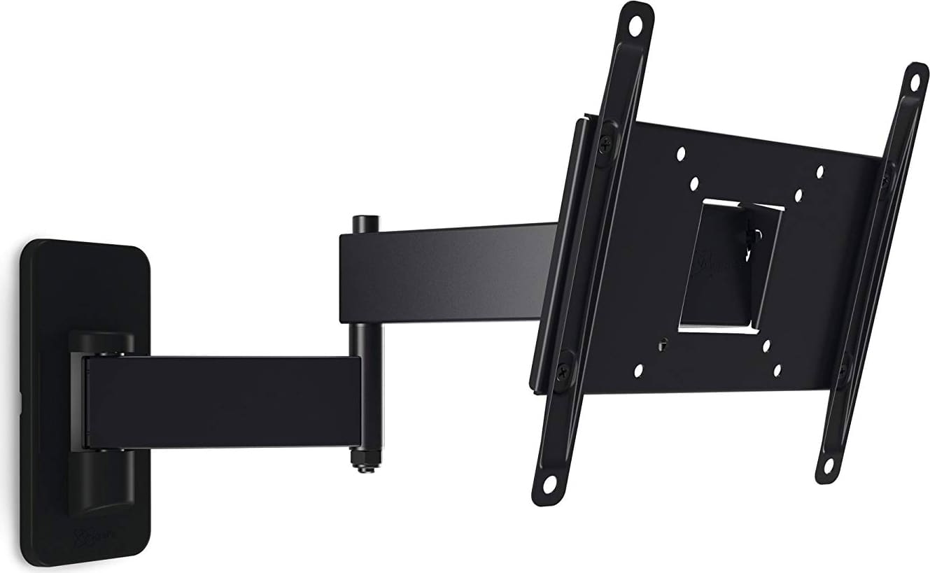 vogel´s 8562040 staffa tv girevole da parete supporto televisore 40 pollici peso massimo 15 kg vesa 75x75 mm / 100 x 100 mm / 100 x 200 mm / 200 x 200 mm colore nero - 8562040 - ma 2040