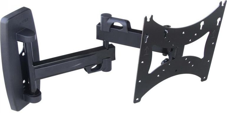 omb 0.942 supporto tv braccio a muro per televisori da 30 a 42 peso max 30 kg vesa 50x50 75x75 100x100 200x100 200x200 mm colore nero - 0.942 serie movimento format 3