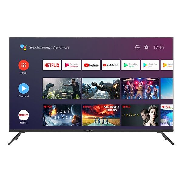 smart tech smt50f30uc2m1b1 smart tv 50 pollici 4k ultra hd android tv netflix tv wifi - smt50f30uc2m1b1 - smt50f30uc2m1b1