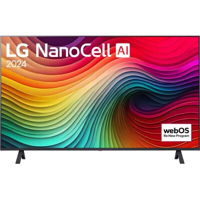 LG 43nano81t3a Smart Tv 43 Pollici 4k Ultra Hd Display Nanocell Sistema Webos Processore A5 Gen7 Hdr10 Classe G Wi-Fi - 43nano81t3a LG 43nano81t3a Smart Tv 43 Pollici 4k Ultra Hd Display Nanocell Sistema Webos Processore A5 Gen7 Hdr10 Classe G Wi-Fi - 43nano81t3a