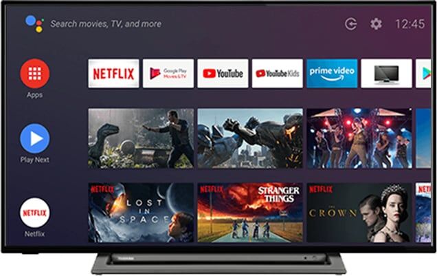 Toshiba 43la3b63da 43la3b63da Smart Tv 43 Pollici Full Hd Televisore Led Dvb-T2 Classe E Android Tv Wifi Lan