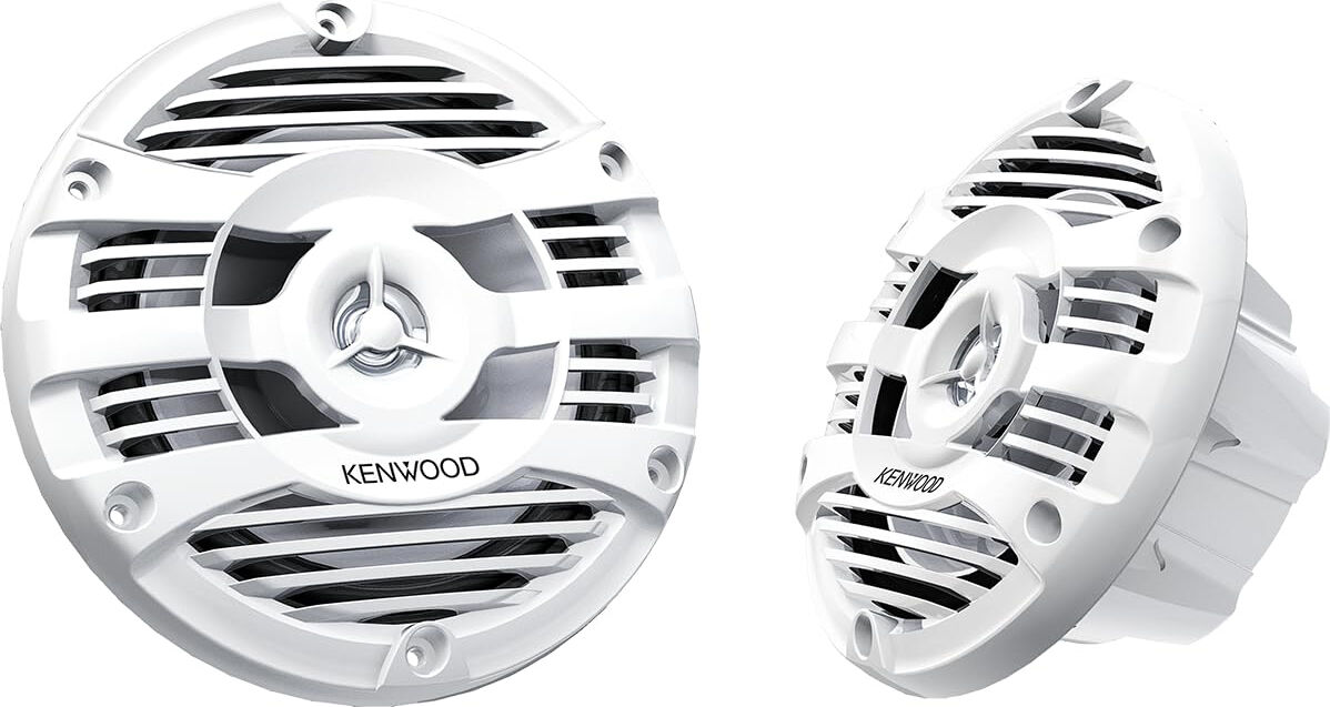 kenwood kfc-1653mrw casse auto coppia altoparlanti a 2 vie potenza di picco 150 watt dimensione del woofer 160 mm colore bianco - kfc-1653mrw