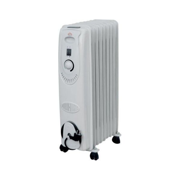 dcg ra2811 radiatore termosifone elettrico ad olio stufa portatile 11 elementi potenza 2000 watt - ra2811