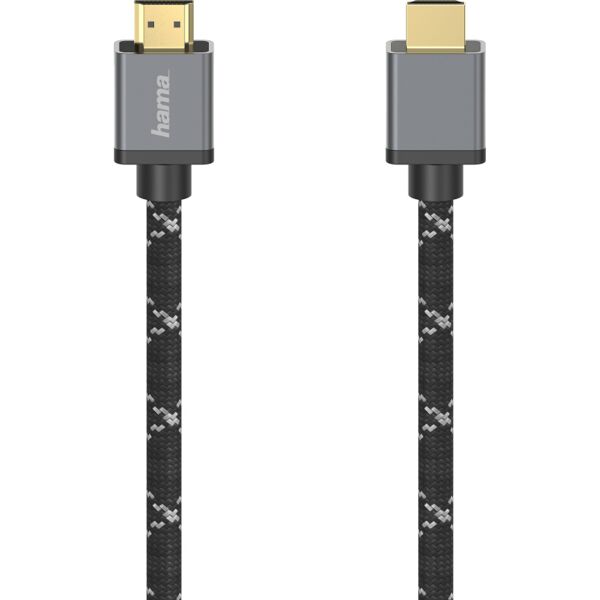 hama 00205240 cavo hdmi 3 m hdmi tipo a colore nero, grigio - 00205240