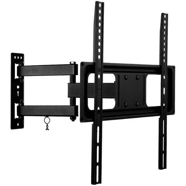 munari sp339 supporto tv braccio a muro per televisori da 32 a 55 peso max 35 kg colore nero - sp339