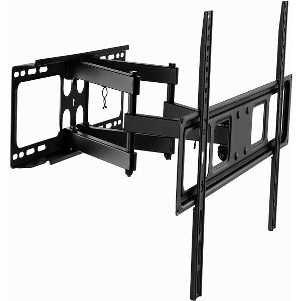 munari sp350ne supporto tv braccio a muro per televisori max 70 peso max 40 kg 3 snodi colore nero - sp350ne