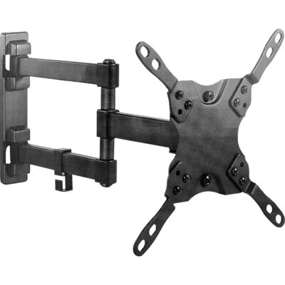 bravo Brled10 Supporto Tv A Parete Staffa Girevole Per Televisori Da 13" Fino A 42" Portata Massima 20 Kg Colore Nero - Brled10 bravo Brled10 Supporto Tv A Parete Staffa Girevole Per Televisori Da 13" Fino A 42" Portata Massima 20 Kg Colore Nero - Brled10