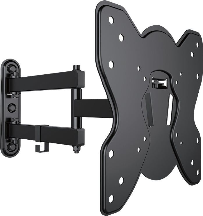 metronic 451063 Supporto Tv Braccio A Muro Per Televisori Da 28" A 42" Peso Max 25 Kg Vesa 200x200 Mm Colore Nero - 451063