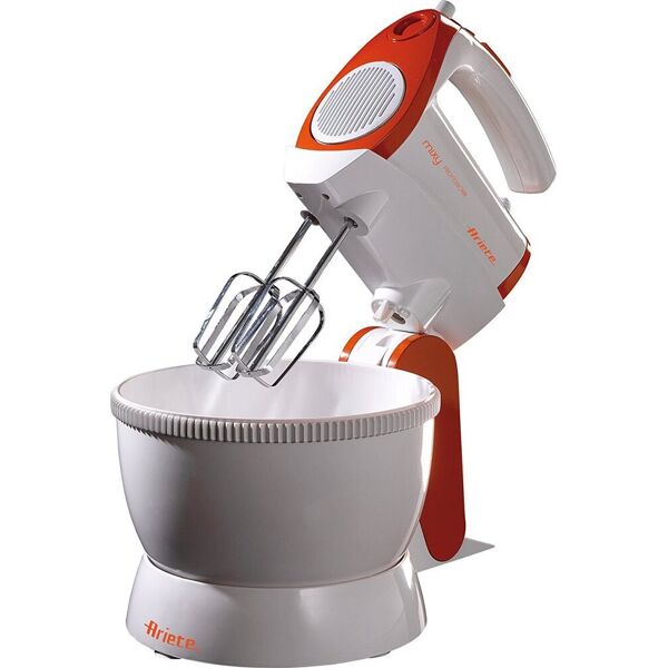 ariete 1565/1 sbattitore elettrico mixer professionale con tazza capacità in litri 2,4 5 velocità tasto turbo - 1565/1 mixy professional