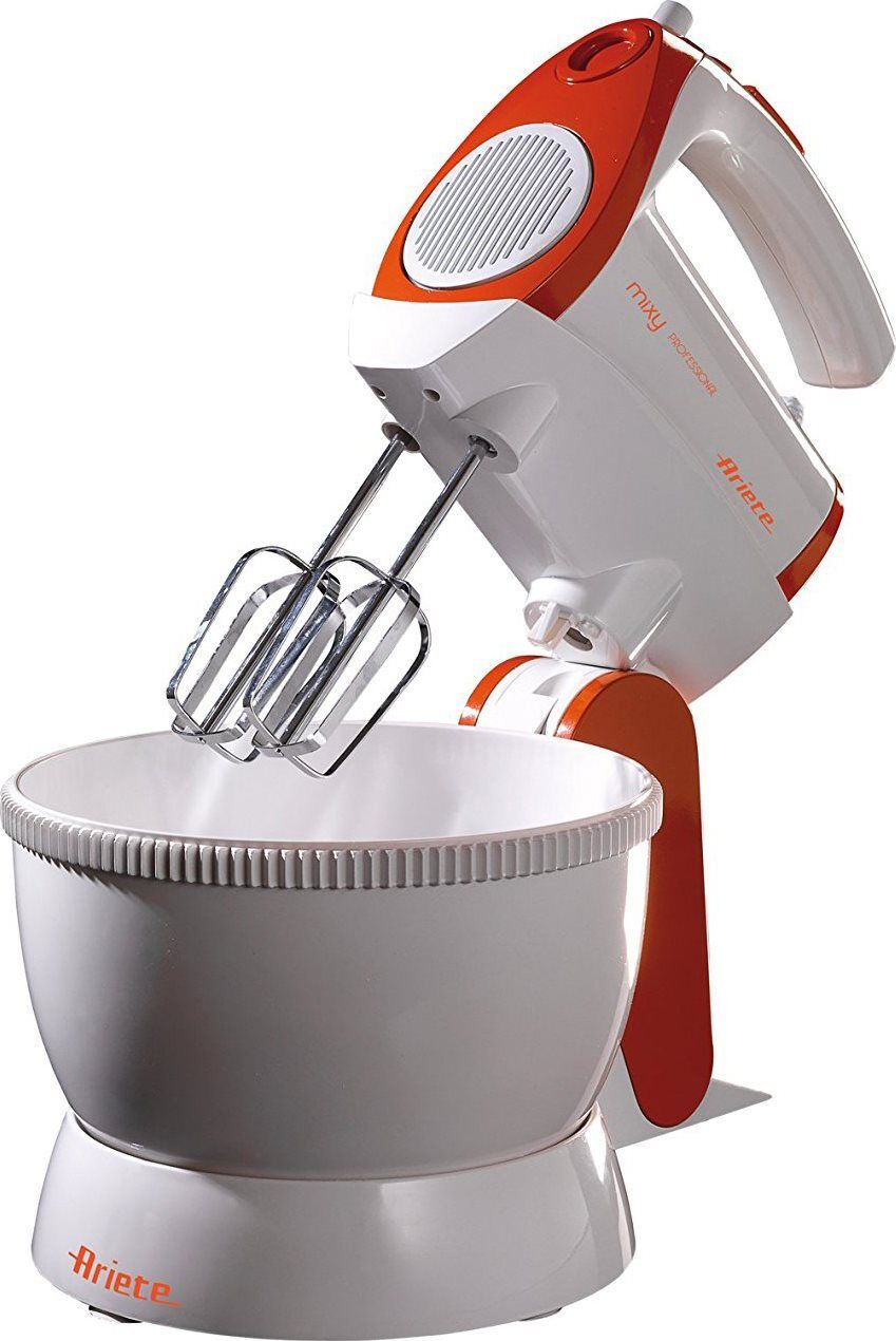 ariete 1565/1 sbattitore elettrico mixer professionale con tazza capacità in litri 2,4 5 velocità tasto turbo - 1565/1 mixy professional