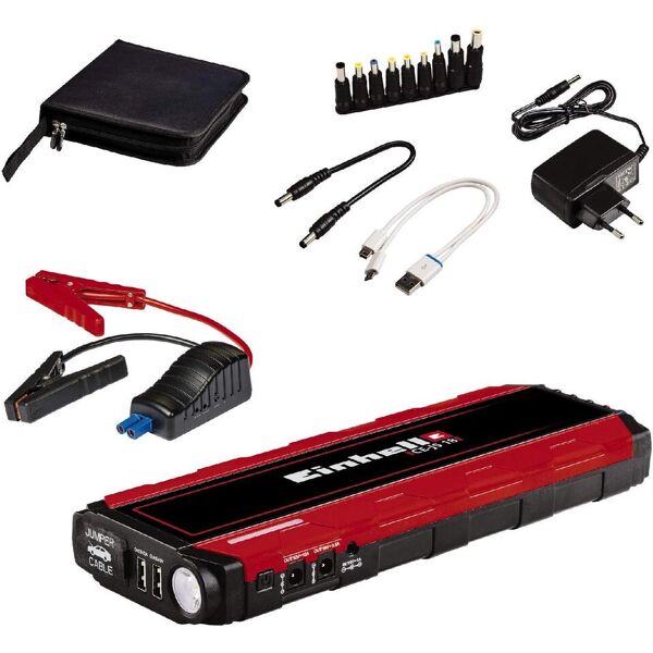 einhell ce-js 18 power bank energy avviatore booster 12v 300a con accumulatore litio - ce-js 18