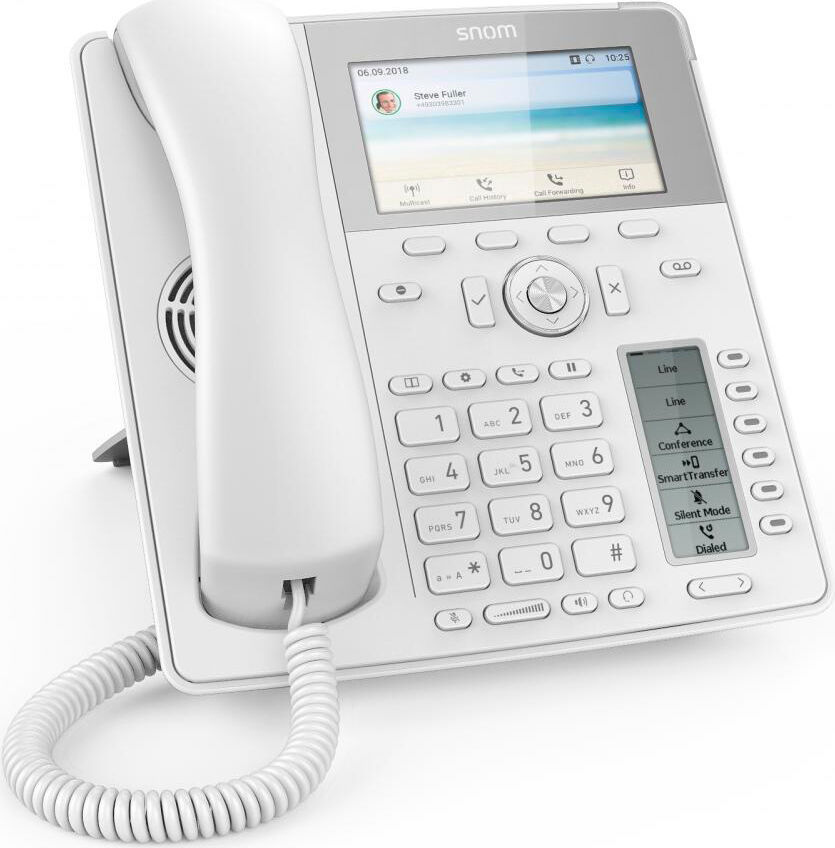 snom 4392 telefono ip cornetta cablata tft colore bianco - d785 00004392