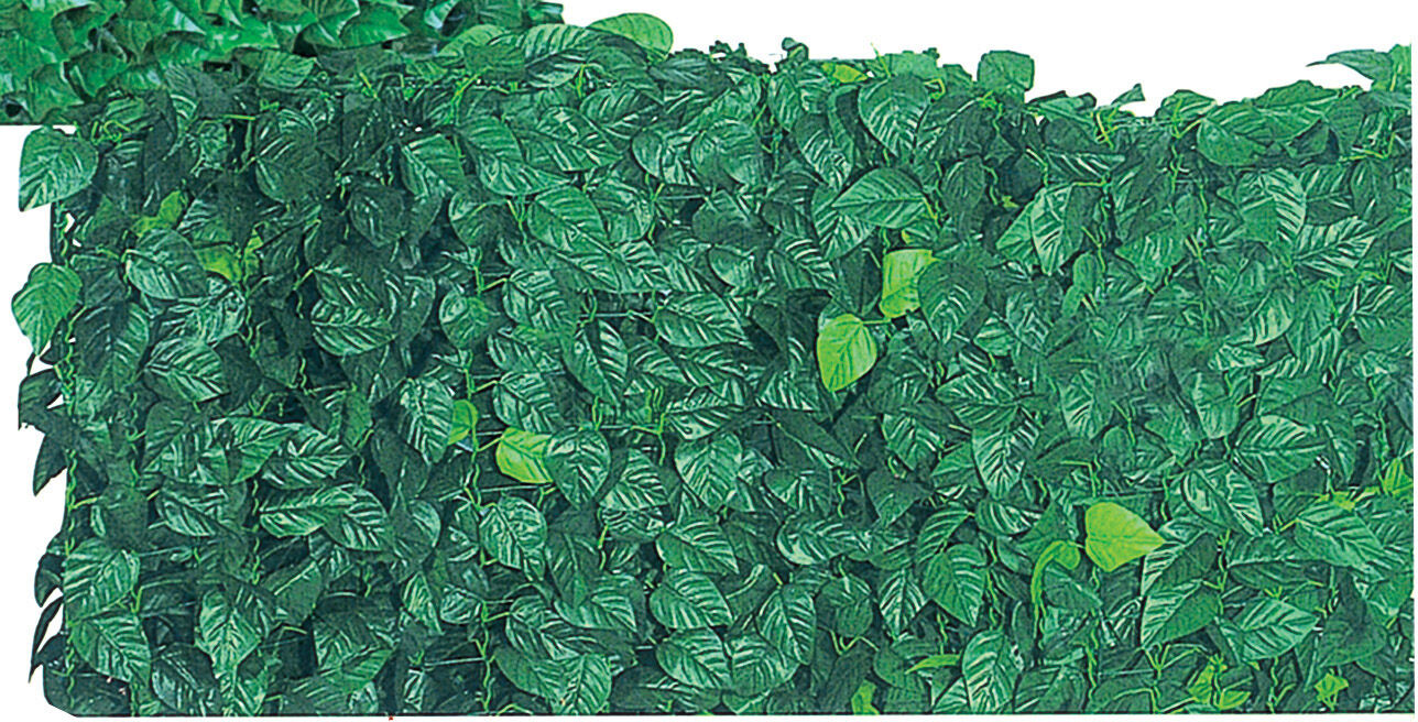 giardini del re arella20mt siepe artificiale arella sintetica sempreverde dimensioni altezza 1.50 x 20 metri foglie di lauro