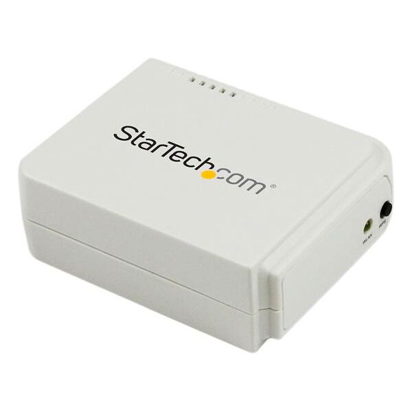 startech pm1115uweu server di stampa wireless n ad 1 porta usb con porta ethernet 10/100 mbps wifi 802.11 b/g/n - pm1115uweu