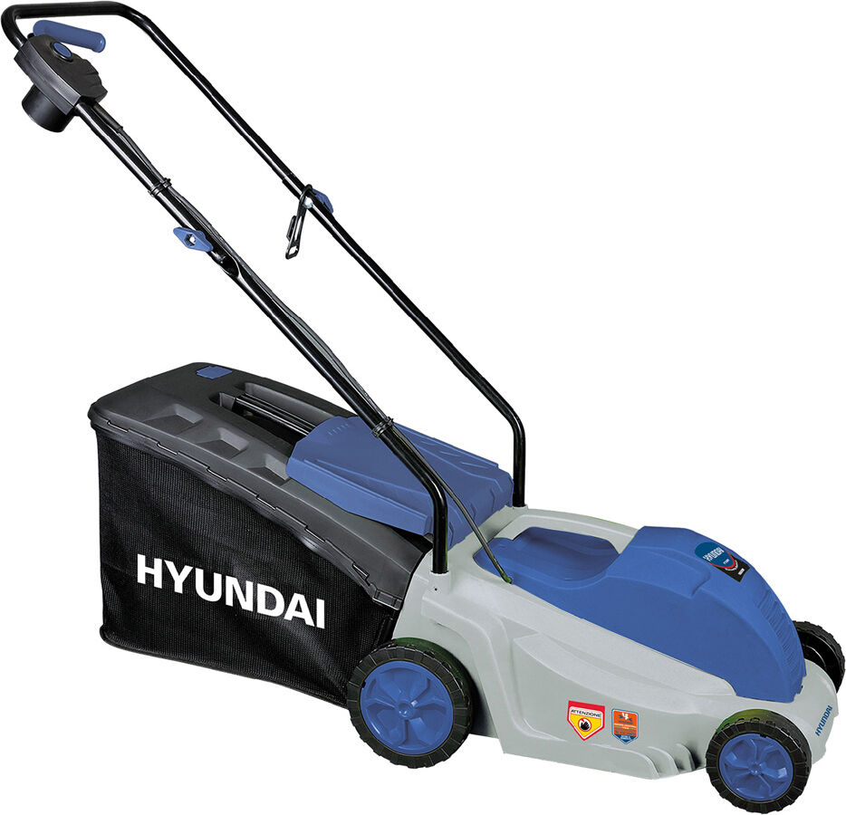 hyundai 65410 tagliaerba elettrico tosaerba rasaerba 1200w larghezza 320 mm -cesto 35litri - 65410