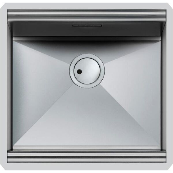 foster 1013 850 lavello cucina 1 vasca sottotop larghezza 51 cm materiale acciaio inox finitura spazzolata - 1013 850 milano