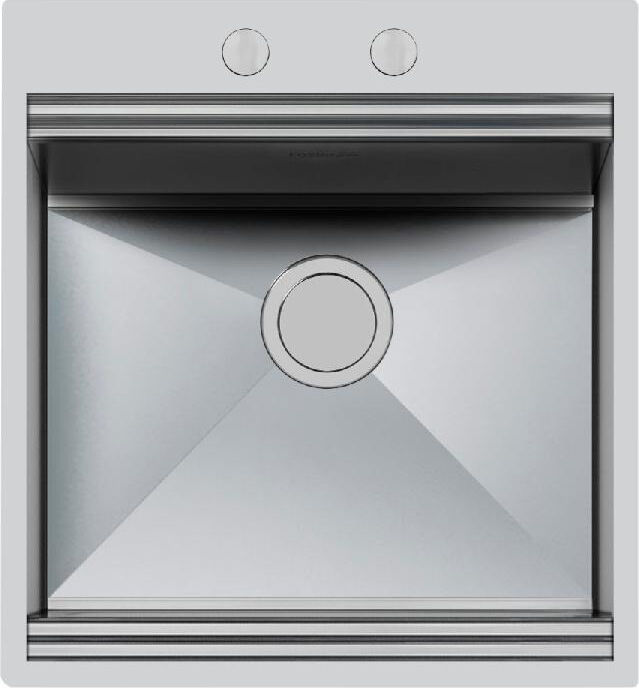 foster 1011 050 lavello cucina 1 vasca sottotop larghezza 52 cm materiale acciaio inox finitura spazzolata - 1011 050 milano