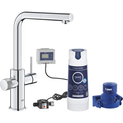 Grohe 30579000 Rubinetto Cucina Miscelatore Con Doccetta Estraibile Monocomando Colore Cromo - 30579000 Grohe 30579000 Rubinetto Cucina Miscelatore Con Doccetta Estraibile Monocomando Colore Cromo - 30579000