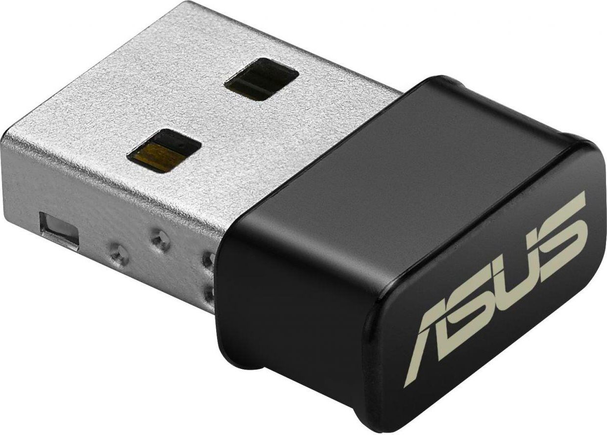 asus usb-ac53 chiavetta wifi per pc scheda di rete usb nano adattatore wireless 867 mbit/s - 90ig03p0-bm0r10 usb-ac53 nano