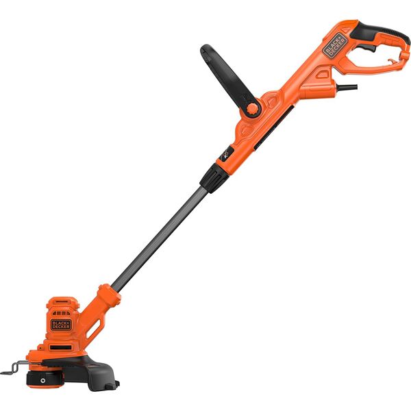 black & decker besta525 decespugliatore elettrico tagliabordi 450 watt larghezza taglio 25 cm con doppia impugnatura - besta525