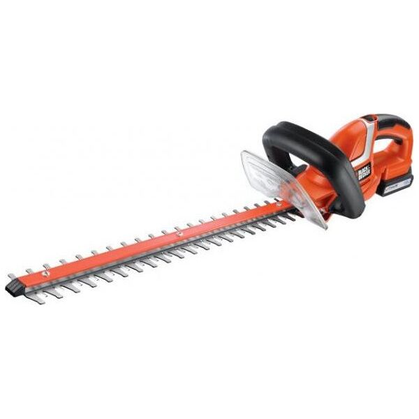 black & decker gtc1845l tagliasiepi a batteria elettrico ricaricabile lunghezza lama 45cm passo 18mm corse 1300 /min - gtc1845l