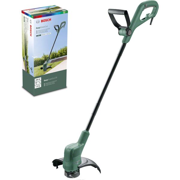 bosch grasscut23 decespugliatore elettrico tagliabordi 280w impugnatura a d -easygrasscut 23