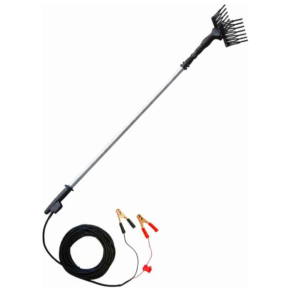 excel be-it abbacchiatore olive scuotitore olive elettrico a batteria 12v asta estensibile 210/310 cm - be-it 07803