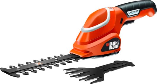 black & decker gls700kit tagliasiepi a batteria elettrico + accessori - gls700kit