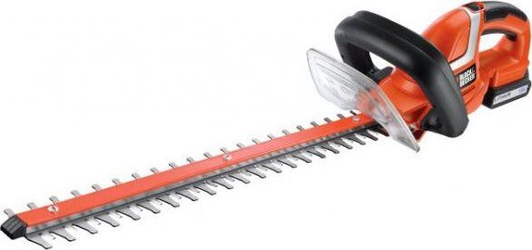 black & decker gtc1845l tagliasiepi a batteria elettrico ricaricabile lunghezza lama 45cm passo 18mm corse 1300 /min - gtc1845l