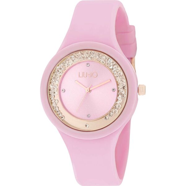 liu jo tlj1762 orologio donna quadrante analogico cassa inox e cinturino silicone colore rosa - tlj1762 dancing sport