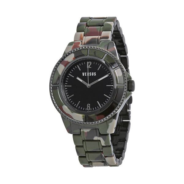 versace sof030014 orologio donna quadrante analogico con movimento al quarzo cassa acciaio e cinturino metallo - sof030014 versus