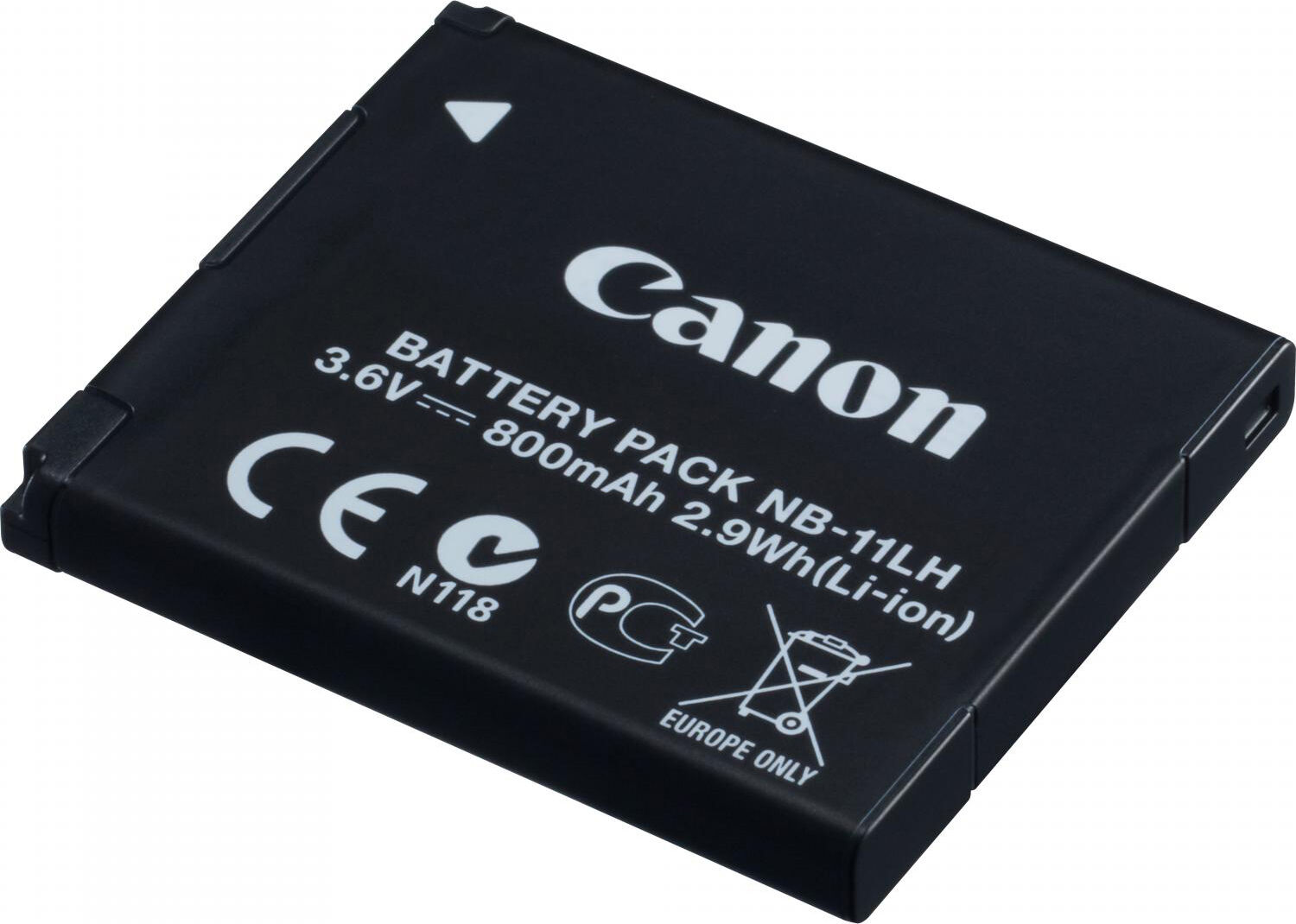 nb-11lh batteria agli ioni di litio per fotocamera canon 2.9 wh - nb-11lh - 9391b001