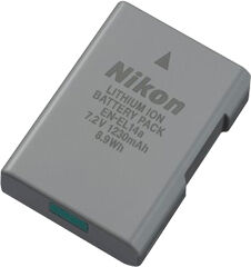 nikon vfb11408 batteria en-el14a d31/32/33/52/53/5500 d5600 d5500 d5300 d5200 d5100 d3300 d3200 d3100 coolpi - vfb10602