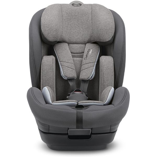 inglesina av93p0stg/r0stg seggiolino auto sistema isofix per bambini dai 76 ai 150 cm. 15 mesi -12 anni colore grigio caboto i-size