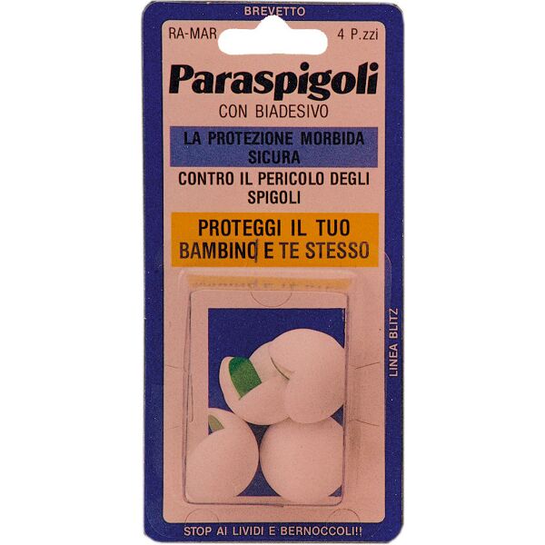 ral cpt paraspigoli protezione spigoli e bordi tavolo in plastica 4 pezzi 20 confezioni - cpt