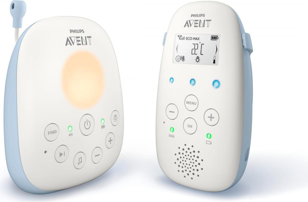 Philips Scd715/00 Baby Monitor Dect Display Lcd Raggio Di Funzionamento 330 M Modalità Notte Colore Bianco - Scd715/00 Philips Scd715/00 Baby Monitor Dect Display Lcd Raggio Di Funzionamento 330 M Modalità Notte Colore Bianco - Scd715/00