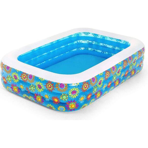 bestway 54121 piscina gonfiabile da giardino per bambini 300x183x56 cm - 54121