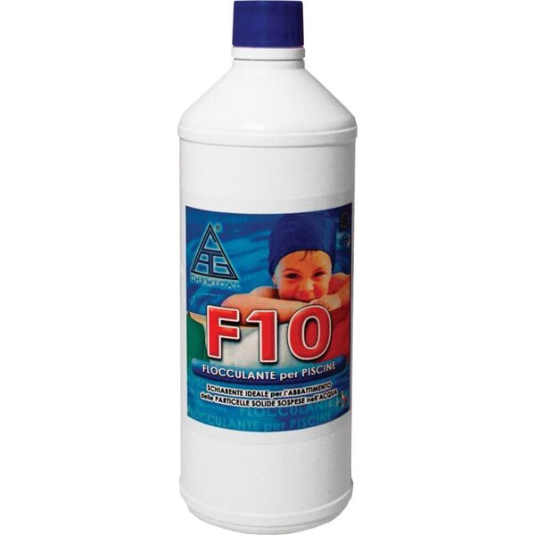 chemical f10 1 flocculante liquido per pulizia acqua piscina 1 litri - f10