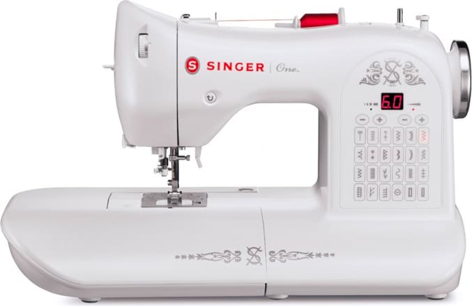 singer sin_one macchina per cucire elettronica 24 punti sistema swiftsmart colore bianco - one sin_one