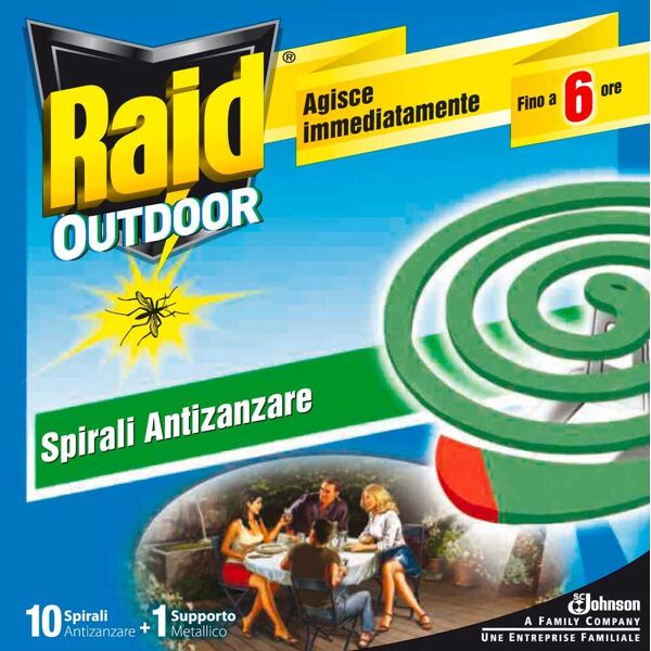 s.c. johnson 679164 raid zampirone antinsetti pezzi 10 confezioni 24 - 679164