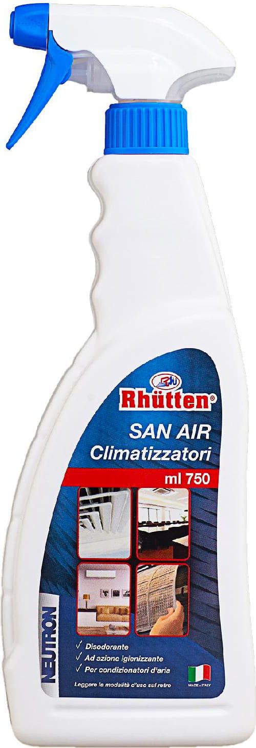 rhutten 180386 spray disodorante igienizzante condizionatori flacone da 750 ml - 180386